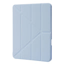 Deformation Transparent Acrylic Leather Tablet Case For iPad Pro 12.9 2021 / 2020 / 2018(Light Blue)