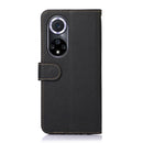 For Honor 50 KHAZNEH Litchi Texture Leather RFID Phone Case(Black)