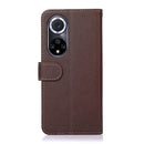 For Honor 50 KHAZNEH Litchi Texture Leather RFID Phone Case(Brown)