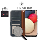 For Xiaomi 12 Pro KHAZNEH Litchi Texture Leather RFID Phone Case(Blue)