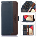 For Xiaomi 12 KHAZNEH Litchi Texture Leather RFID Phone Case(Blue)
