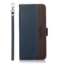 For Xiaomi 12 KHAZNEH Litchi Texture Leather RFID Phone Case(Blue)