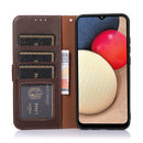 For Xiaomi 12 KHAZNEH Litchi Texture Leather RFID Phone Case(Brown)