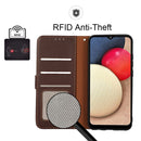 For Xiaomi 12 KHAZNEH Litchi Texture Leather RFID Phone Case(Brown)