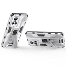 For OPPO Realme GT Neo3 5G China Supersonic PC + TPU Shock-proof Protective Phone Case with Holder(Silver)