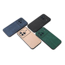 For Vivo X80 Wood Texture PU Phone Case(Black)