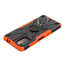 For Nokia G21 Armor Bear Shockproof PC + TPU Phone Case with Ring(Orange)