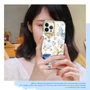 For iPhone 13 Pro Max 360 Full Body Painted Phone Case (Butterflies L10)