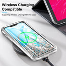 For iPhone 13 Pro Max 360 Full Body Painted Phone Case (Marble L11)