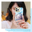 For iPhone 13 Pro Max 360 Full Body Painted Phone Case (Marble L11)