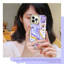 For iPhone 13 Pro Max 360 Full Body Painted Phone Case (Marble L14)