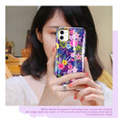 For iPhone 11 360 Full Body Painted Phone Case (Flowers L08)
