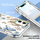 For iPhone 11 360 Full Body Painted Phone Case (Butterflies L10)