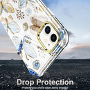 For iPhone 11 360 Full Body Painted Phone Case (Butterflies L10)