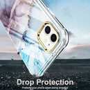 For iPhone 11 360 Full Body Painted Phone Case (Marble L11)