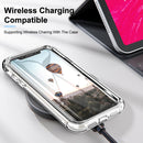 For iPhone 13 360 Full Body Painted Phone Case For iPhone 11 Pro Max(Marble L07)
