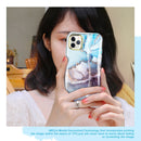 For iPhone 13 360 Full Body Painted Phone Case For iPhone 11 Pro Max(Marble L11)