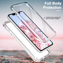 For iPhone 13 360 Full Body Painted Phone Case For iPhone 11 Pro Max(Marble L13)
