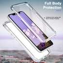 For iPhone 13 360 Full Body Painted Phone Case For iPhone 11 Pro Max(Marble L14)