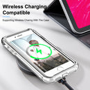 For iPhone SE 2022 / SE 2020 / 8 / 7 360 Full Body Painted Phone Case(Marble L07)