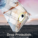 For iPhone SE 2022 / SE 2020 / 8 / 7 360 Full Body Painted Phone Case(Marble L07)