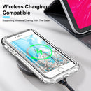 For iPhone SE 2022 / SE 2020 / 8 / 7 360 Full Body Painted Phone Case(Marble L11)