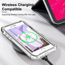 For iPhone SE 2022 / SE 2020 / 8 / 7 360 Full Body Painted Phone Case(Marble L14)