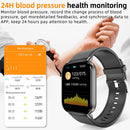 H01 1.69 inch Screen Smart Health Watch, Support 24-hour HR & BP Monitoring, Sleep Monitoring, Female Menstrual Cycle(Silver)