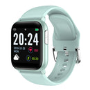 V6F 1.3 inch Screen PPG+ECG Smart Health Watch, Support Blood Pressure Monitoring, ECG Monitoring, Blood Oxygen Monitoring, Heart Rate Monitoring(Green)