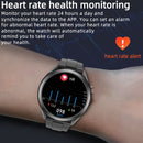 W10 1.3 inch Screen PPG & ECG Smart Health Watch, Support Heart Rate/Blood Pressure Monitoring, ECG Monitoring, Blood Oxygen/Body Temperature Monitoring(Black+Black)
