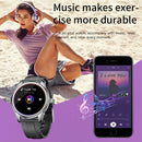 W9 1.3 inch Screen Silicone Watch Band Smart Health Watch, Support Heart Rate Monitoring, Blood Pressure, Sleep Monitoring(Silver+Black)