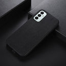 For Samsung Galaxy M23 / F23 5G Wood Texture PU Phone Case(Black)