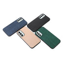For Samsung Galaxy M23 / F23 5G Wood Texture PU Phone Case(Green)