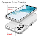 For Samsung Galaxy A23 4G Shockproof Scratchproof TPU + Acrylic Phone Case(Transparent)
