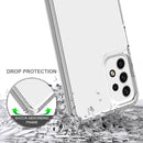For Samsung Galaxy A23 4G Shockproof Scratchproof TPU + Acrylic Phone Case(Transparent)