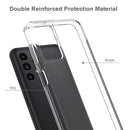 For Samsung Galaxy A13 4G Shockproof Scratchproof TPU + Acrylic Phone Case(Transparent)