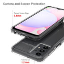 For Samsung Galaxy A13 4G Shockproof Scratchproof TPU + Acrylic Phone Case(Transparent)