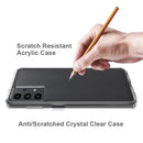 For Samsung Galaxy A13 4G Shockproof Scratchproof TPU + Acrylic Phone Case(Transparent)