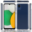 For Samsung Galaxy A03 Core Shockproof Scratchproof TPU + Acrylic Phone Case(Transparent)