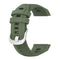 For Garmin Instinct 2S Silicone Watch Band(Dark Green)