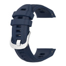 For Garmin Instinct 2S Silicone Watch Band(Navy Blue)