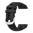 For Garmin Instinct 2S Silicone Watch Band(Black)