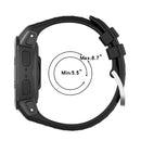 For Garmin Instinct 2S Silicone Watch Band(Black)
