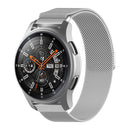 For Galaxy SM R800 46mm Milanese Watch Band(Silver)