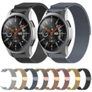 For Galaxy SM R800 46mm Milanese Watch Band(Silver)