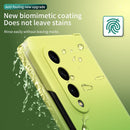 For Samsung Galaxy Z Fold3 5G Gradient Color Hinge Flip Phone Case Without Film(Green)