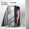 For Samsung Galaxy Z Fold3 5G 360 Full Body Electroplating Hinge Phone Case with Stylus(Black)