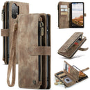 For Samsung Galaxy A13 4G CaseMe C30 Multifunctional Phone Leather Case(Brown)