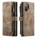 For Samsung Galaxy A13 4G CaseMe C30 Multifunctional Phone Leather Case(Brown)