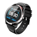 W3 1.3 inch Screen TPU Watch Band Smart Health Watch, Support Dynamic Heart Rate, HRV Health Index, ECG Monitoring, Blood Pressure(Black)